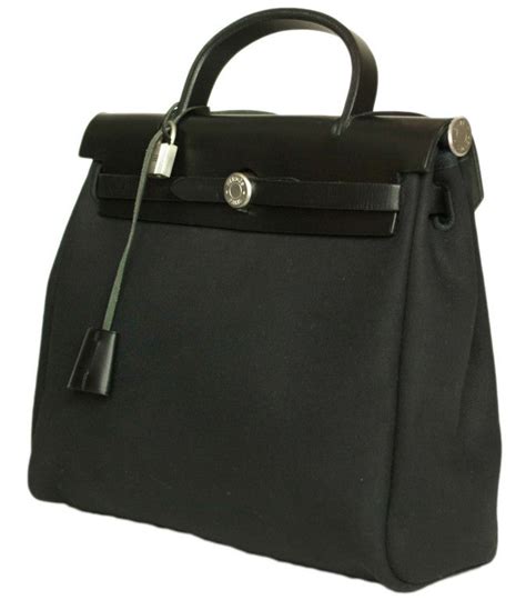 hermes black messenger bag|hermes her bag original price.